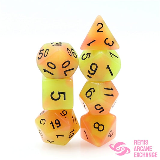 Fireball 7 Dice Set