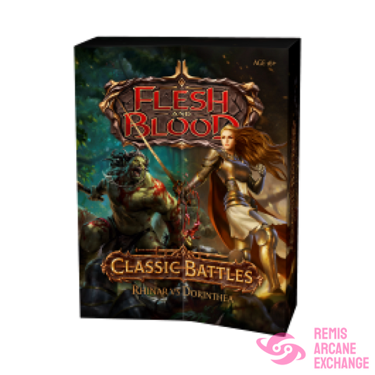 Flesh And Blood Classic Battles Rhinar Vs Dorinthea