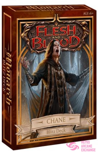 Flesh And Blood: Monarch Blitz Deck Chane