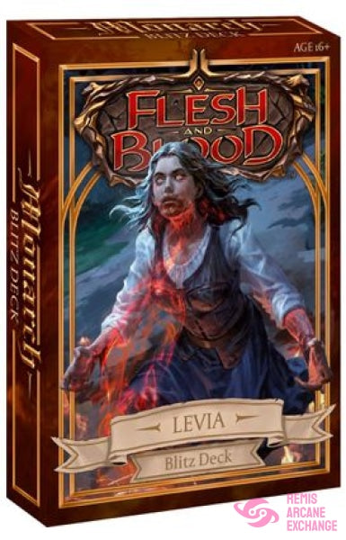 Flesh And Blood: Monarch Blitz Deck Levia