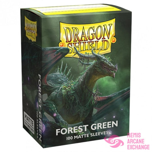 Forest Green Matte Sleeves (100)