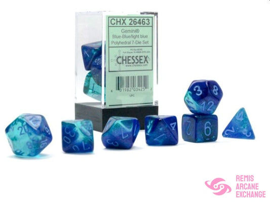 Gemini: Poly Blue-Blue/Light Blue Luminary Effect Die Set (7) Accessories