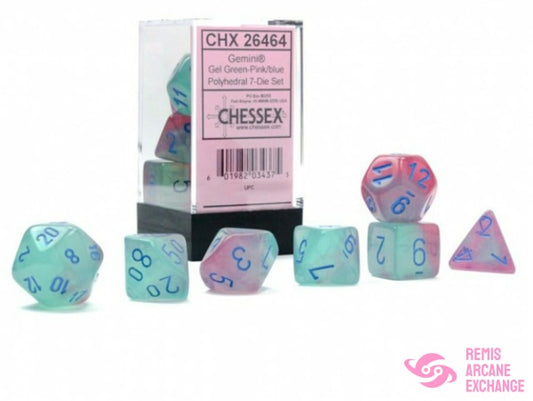 Gemini: Poly Gel Green-Pink/Blue Luminary Effect Die Set (7) Accessories