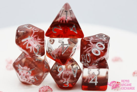 Ghost Spider 7 Dice Set