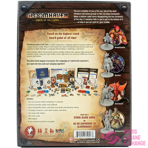 Gloomhaven: Jaws Of The Lion (Stand Alone Or Expansion)