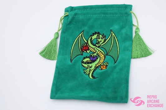 Green Dragon Dice Bag Accessories