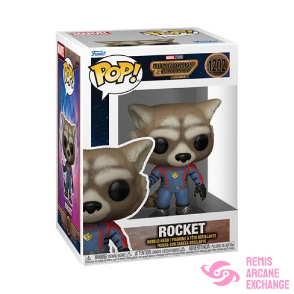 Guardians Of The Galaxy Volume 3 Rocket Pop! Vinyl Figure