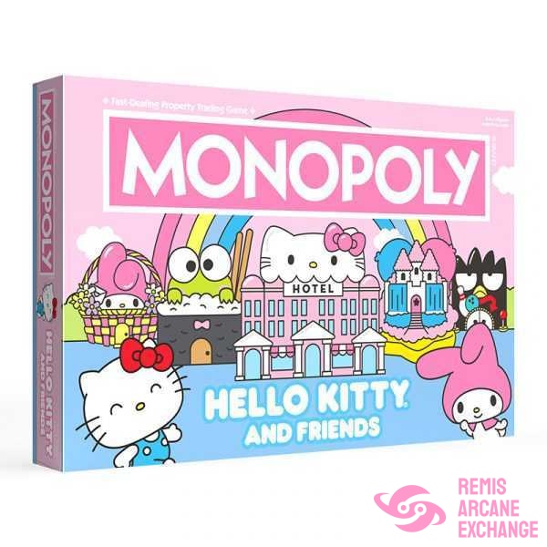 Hello Kitty Monopoly Board Games