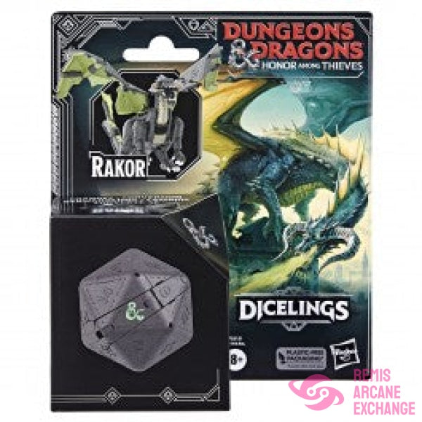 Honor Among Thieves D&D Dicelings - Black Dragon