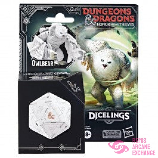 Honor Among Thieves D&D Dicelings - White Owlbear
