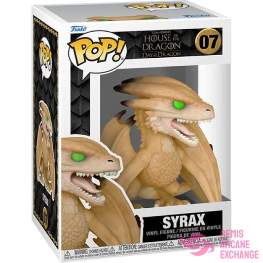House Of The Dragon Syrax Pop! Vinyl Figure
