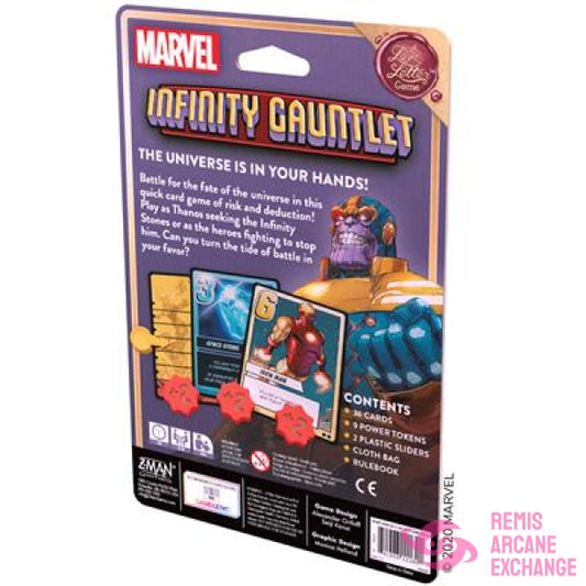 Infinity Gauntlet: A Love Letter Game