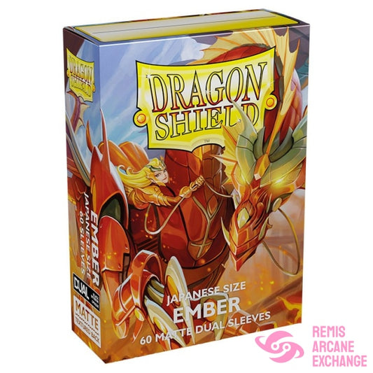 Japanese Ember Dual Matte Sleeves (60)