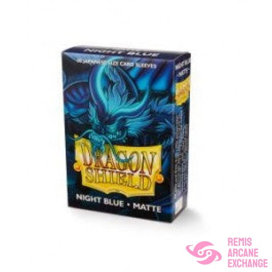 Japanese Night Blue Matte Sleeves (60)