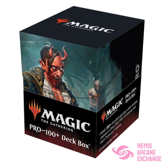 Kaldheim: Tibalt Cosmic Impostor Pro 100+ Deck Box For Magic: The Gathering