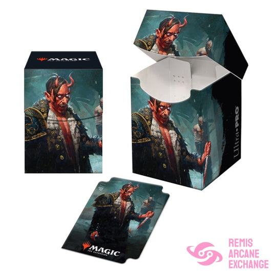 Kaldheim: Tibalt Cosmic Impostor Pro 100+ Deck Box For Magic: The Gathering