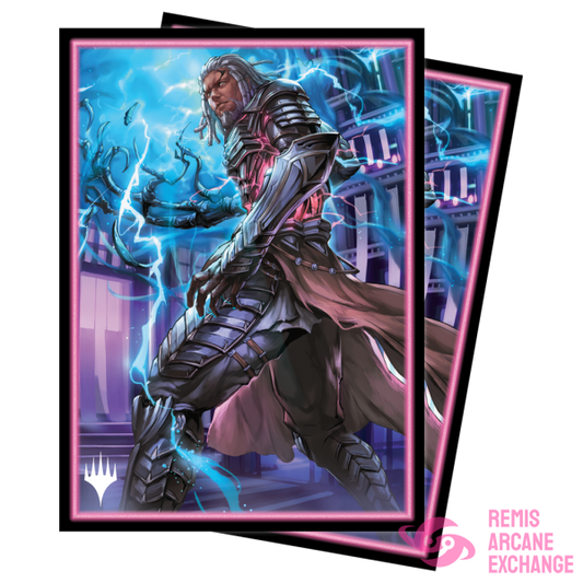 Kamigawa Neon Dynasty Tezzeret Betrayer Of Flesh Standard Deck Protector Sleeves (100Ct) For Magic: