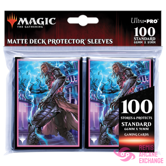 Kamigawa Neon Dynasty Tezzeret Betrayer Of Flesh Standard Deck Protector Sleeves (100Ct) For Magic: