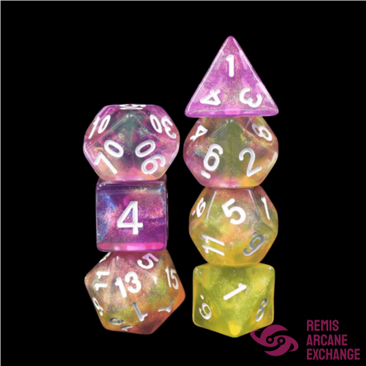 Lemon Jelly 7 Dice Set