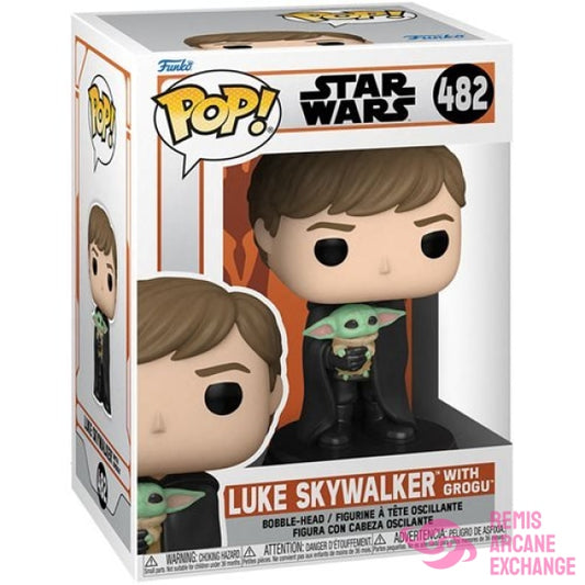 Luke With Child Pop! Vinyl Figure