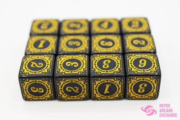 Magic Burst D6 Set - Yellow