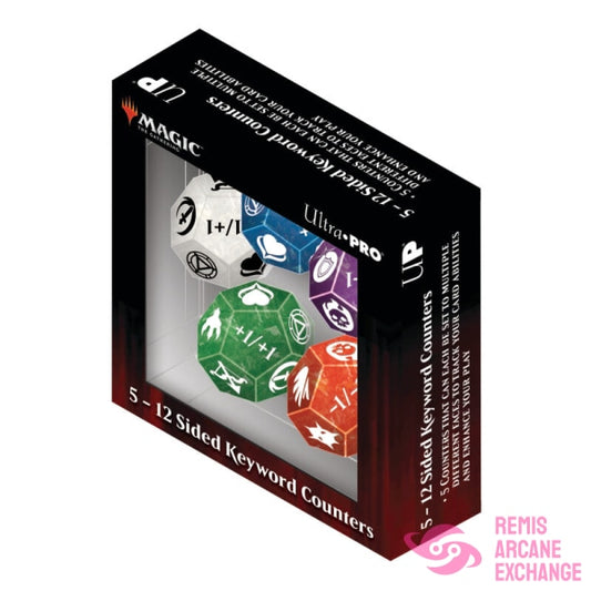Magic The Gathering Ccg: 12 Sided Keyword Counters Accessories