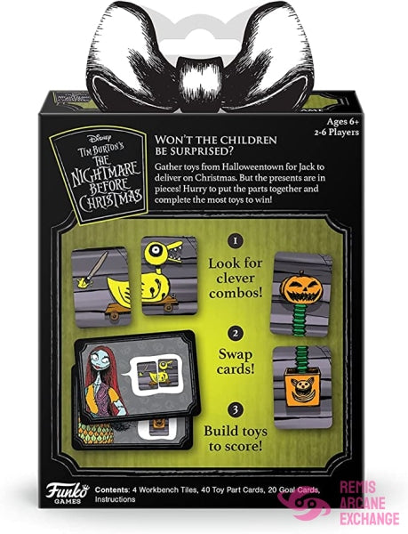 Making Christmas: Nightmare Before Christmas Card Game Board Games