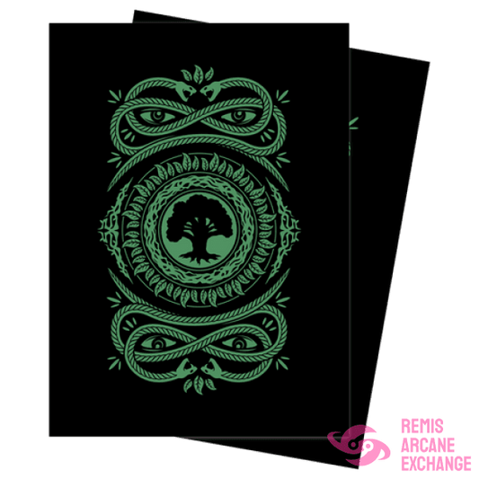 Mtg Mana 7 100Ct Sleeves Forest Accessories