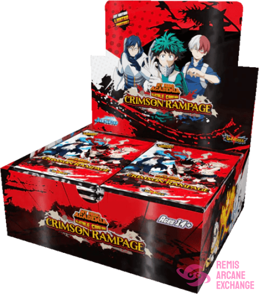 My Hero Academia: Crimson Rampage 1St Edition Booster Box