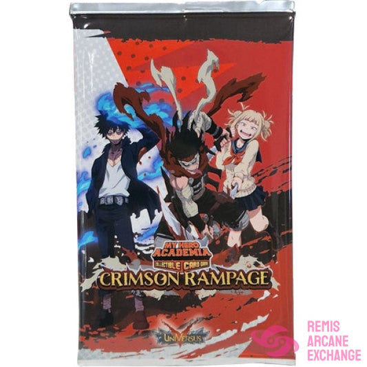 My Hero Academia: Crimson Rampage Unlimited Ed. Booster Pack