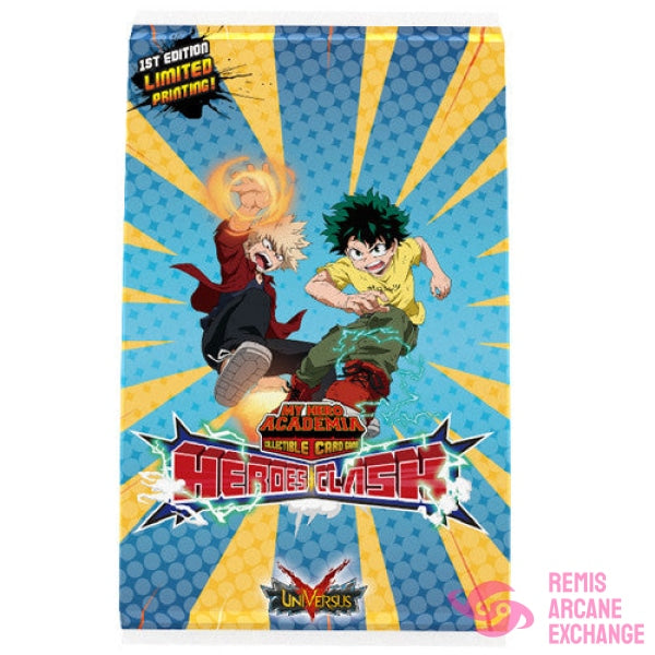My Hero Academia: Heroes Clash 1St Edition Booster Pack