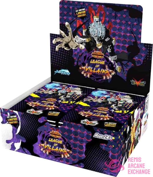 My Hero Academia: League Of Villains 1St Edition Booster Box