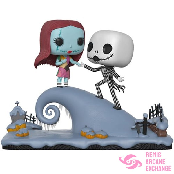 Nbx Jack And Sally On The Hill Pop! Vinyl Figure Movie Moments