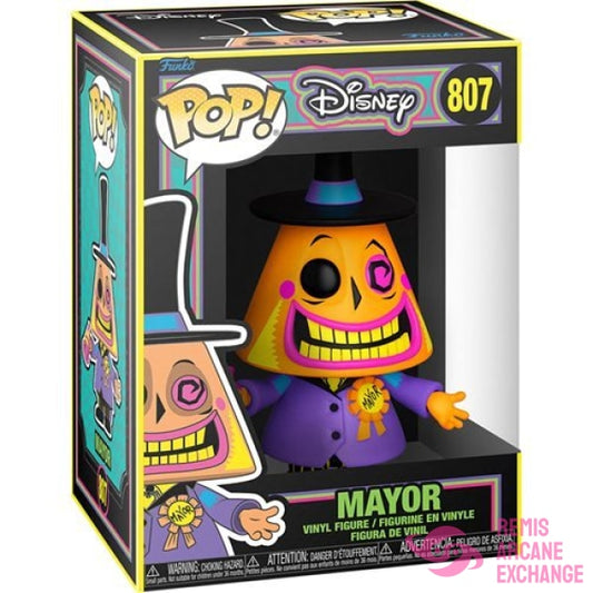 Nbx Mayor Blacklight Pop! Vinyl Figure