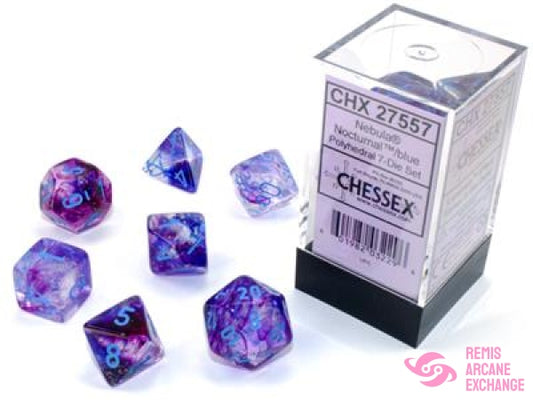 Nebula: Poly Nocturnal/Blue Luminary Effect Die Set (7) Accessories