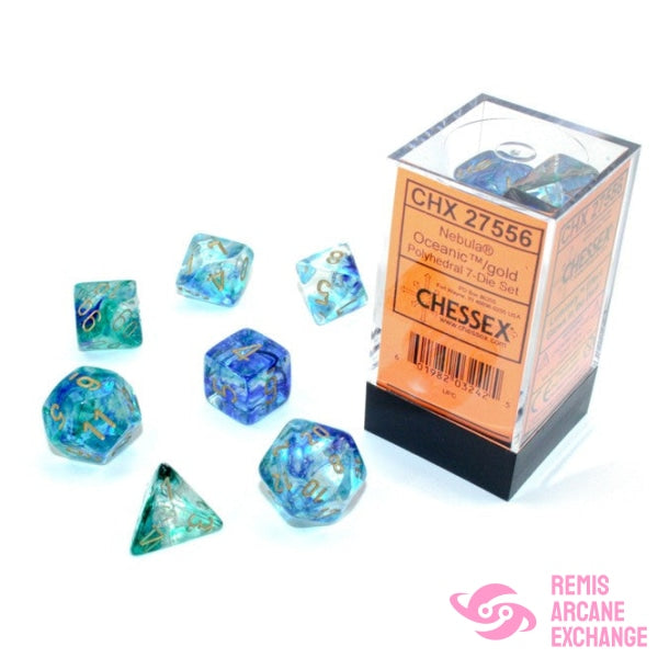 Nebula: Poly Oceanic Gold Luminary Effect Die Set (7) Accessories