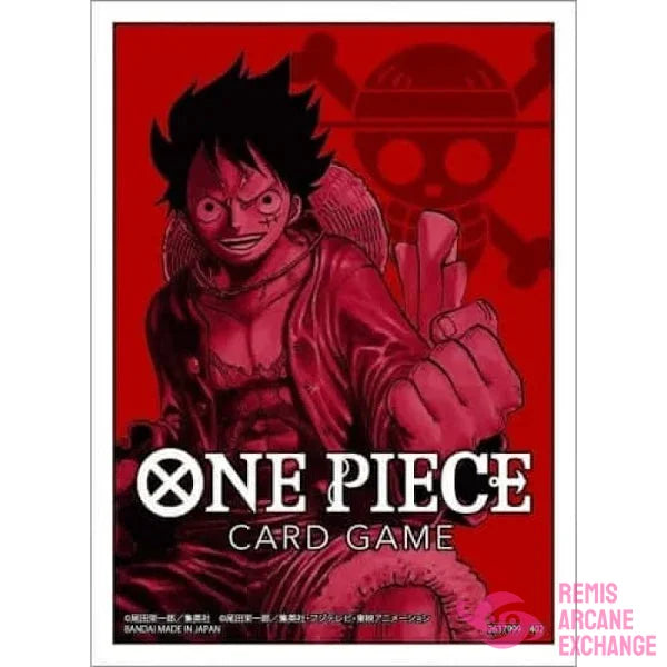 One Piece Tcg: Official Sleeves 1 Luffy