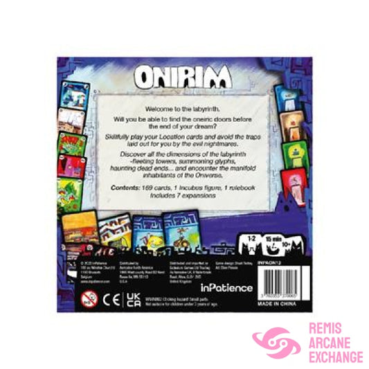 Onirim Card Game