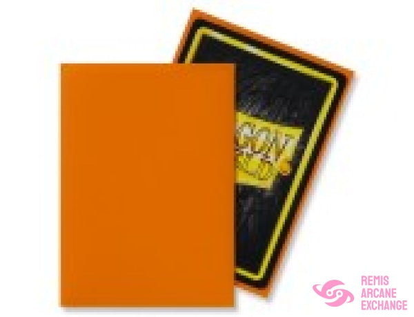 Orange Matte Sleeves (100)