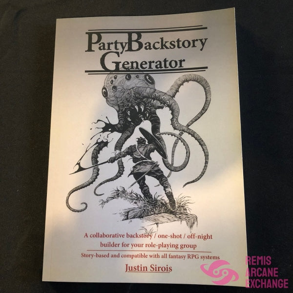 Party Backstory Generator Role Playing Games