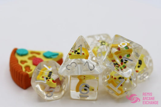 Pizza 7 Dice Set