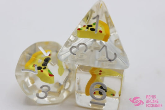 Pizza 7 Dice Set