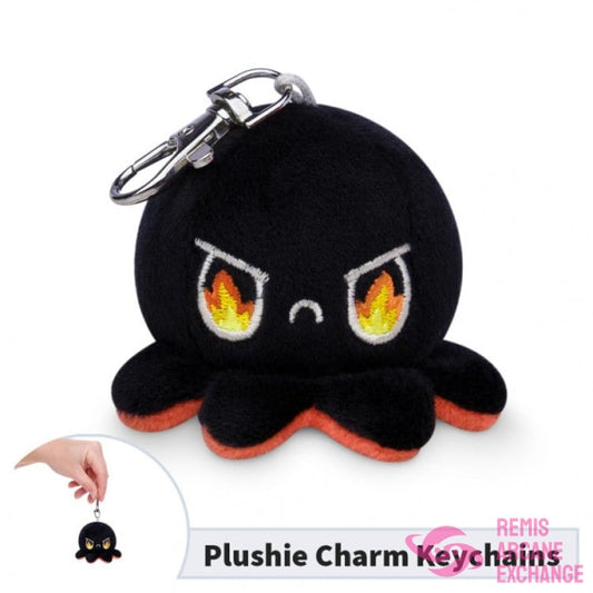 Plush Charm Keychain: Rage Octopus