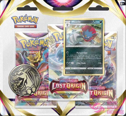 Pokemon Lost Origin 3 Booster Blister