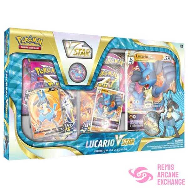Pokemon Lucario Vstar Premium Collection