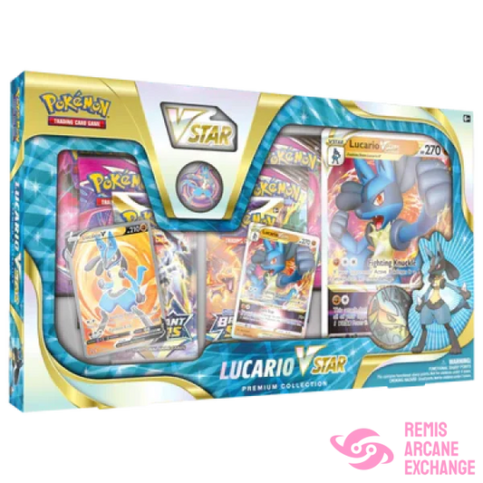 Pokemon Lucario Vstar Premium Collection