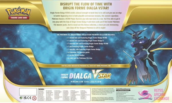 Pokemon Origin Forme Diagla Vstar Premium Collection