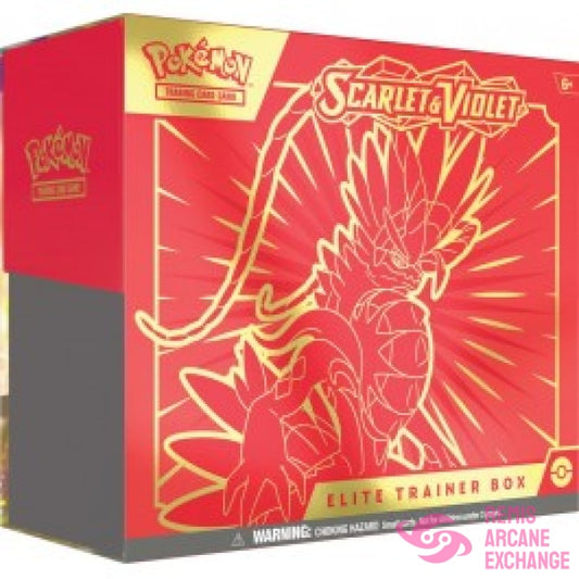 Pokemon Scarlet & Violet Elite Trainer Box
