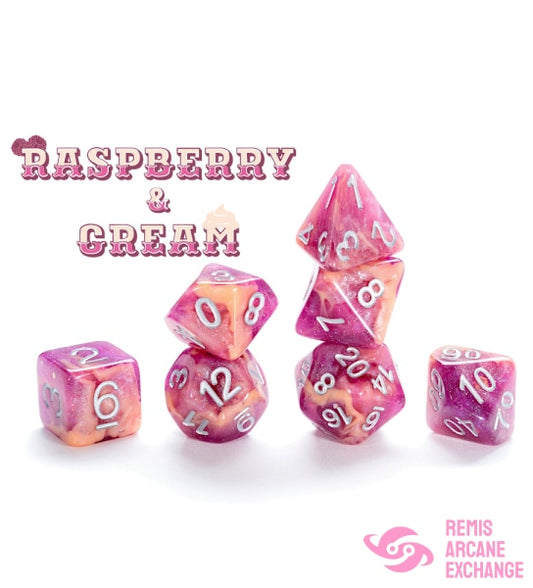 Raspberry & Cream - Aether Dice Dice
