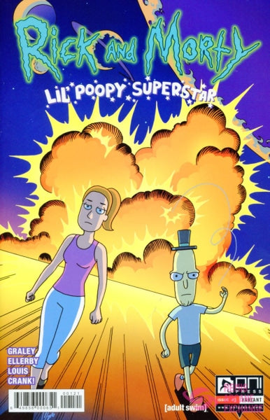 Rick And Morty Lil Poopy Superstar #1 Cover B Variant Megan Levens